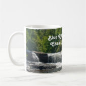 Waterval NC Blue Ridge Mountains  Koffiemok (Links)