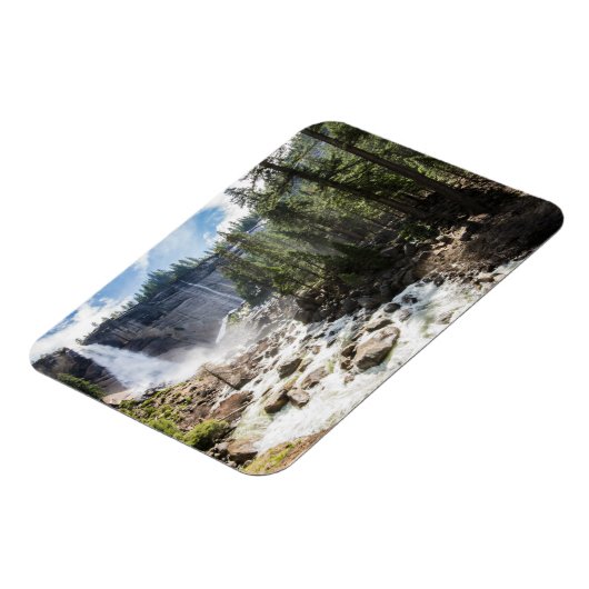 Waterval | Nevada Herfst, Yosemite, CA Magneet (Linkerzijde)