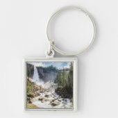 Waterval | Nevada Herfst, Yosemite, CA Sleutelhanger (Voorkant)