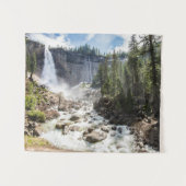 Waterval | Nevada Herfst, Yosemite, CA Wandkleed (Voorkant (horizontaal))