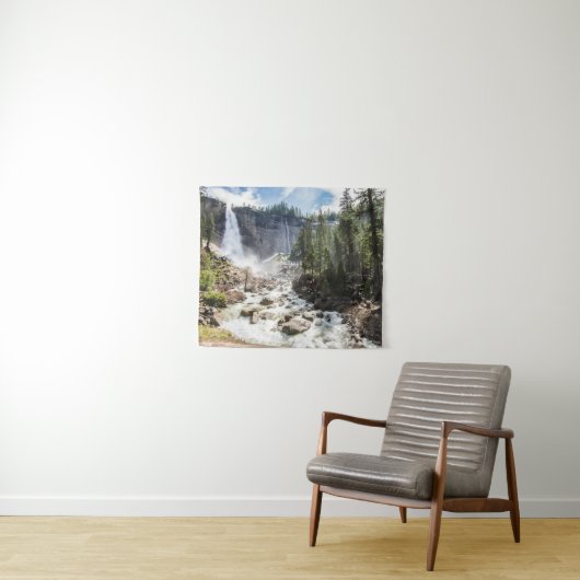Waterval | Nevada Herfst, Yosemite, CA Wandkleed (In Situ (horizontaal))