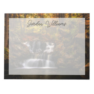 Waterval New England Connecticut Notitieblok