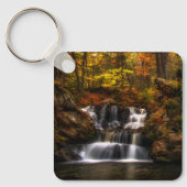 Waterval | New England Connecticut Sleutelhanger (Voorkant)