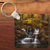 Waterval | New England Connecticut Sleutelhanger (Voorkant)