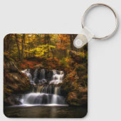 Waterval | New England Connecticut Sleutelhanger (Achterkant)