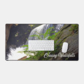Waterval North Carolina Mountain Landschap Bureaumat (Keyboard & Muis)