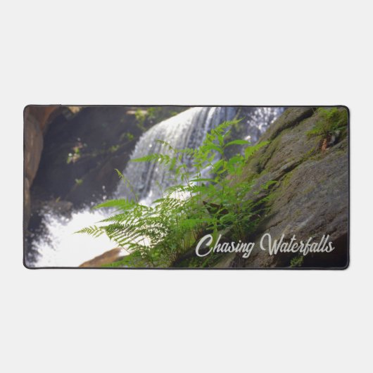 Waterval North Carolina Mountain Landschap Bureaumat (Voorkant)