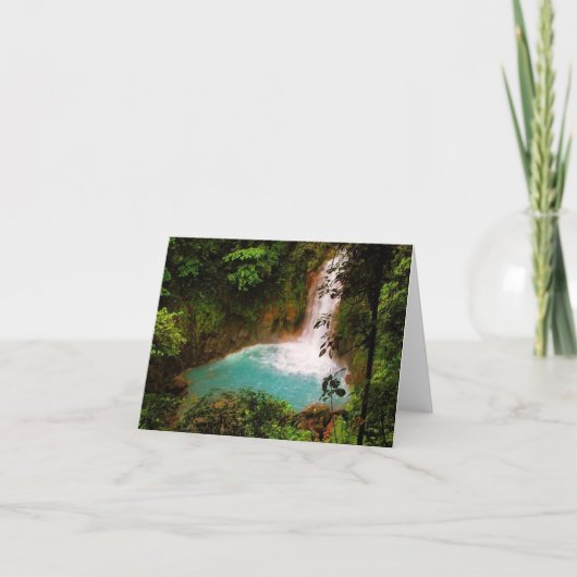 Waterval Notecard Kaart (Voorkant)