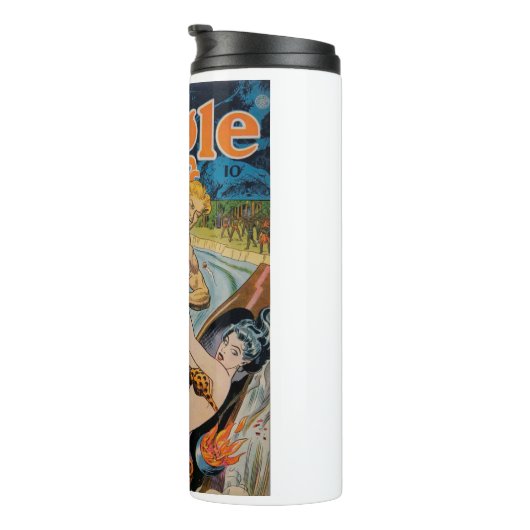 Waterval - Oerwoud - Koning van het Oerwoud - Luip Thermosbeker (Geroteerd rechts)