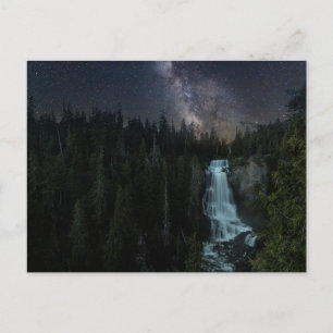 Waterval   Olympisch park Whistler Briefkaart