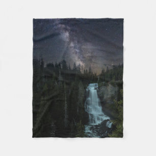 Waterval Olympisch park Whistler Fleece Deken