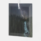 Waterval | Olympisch park Whistler Glas Ornament (Voorkant links)
