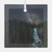 Waterval | Olympisch park Whistler Glas Ornament (Voorkant)