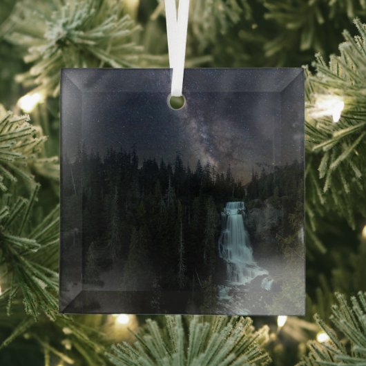 Waterval | Olympisch park Whistler Glas Ornament (Insitu)