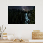Waterval | Olympisch park Whistler Poster (Keuken)