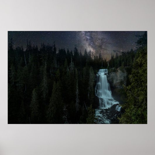 Waterval | Olympisch park Whistler Poster (Voorkant)