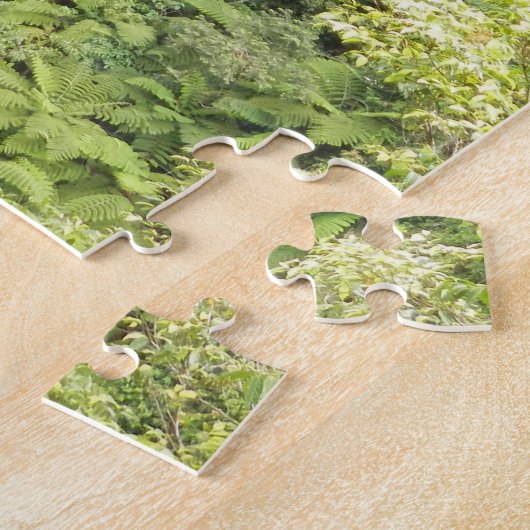 Waterval op Bali, Indonesië Legpuzzel (Zijkant)