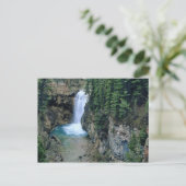 Waterval op de Herfsten Creek in Lewis en Clark Briefkaart (Staand voorkant)