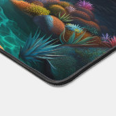 Waterval op een verre planeet bureaumat (Hoek)