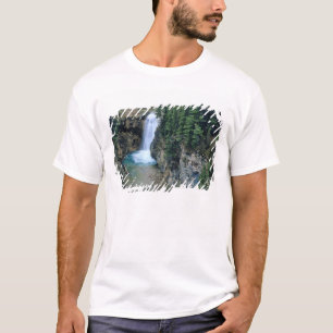 Waterval op Falls Creek in Lewis and Clark T-shirt