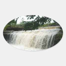Waterval Ovale Sticker