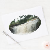 Waterval Ovale Sticker (Envelop)