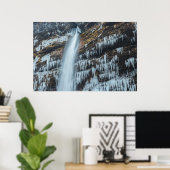Waterval Peričnik in Mojstrana, Slovenië Poster (Thuiskantoor)