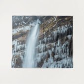 Waterval Peričnik in Mojstrana, Slovenië Wandkleed (Voorkant (horizontaal))