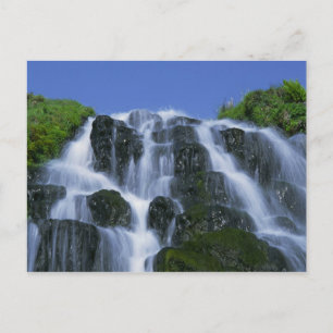 Waterval, Portree, Isle of Skye, Hooglanden, Briefkaart