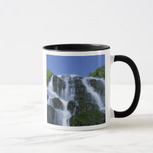 Waterval, Portree, Isle of Skye, Hooglanden, Mok