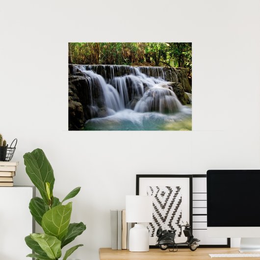 waterval poster (Thuiskantoor)