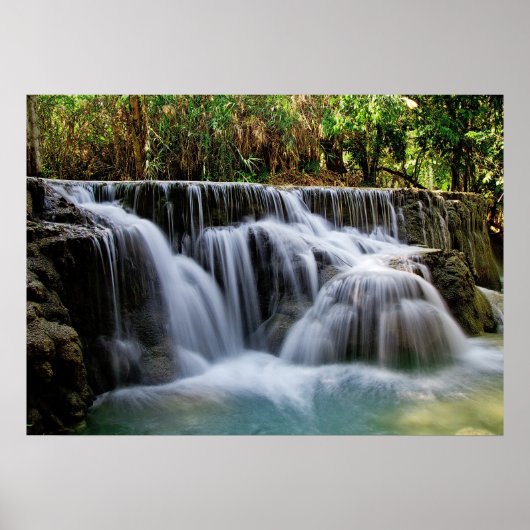 waterval poster (Voorkant)