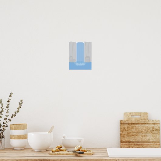Waterval Poster (Keuken)