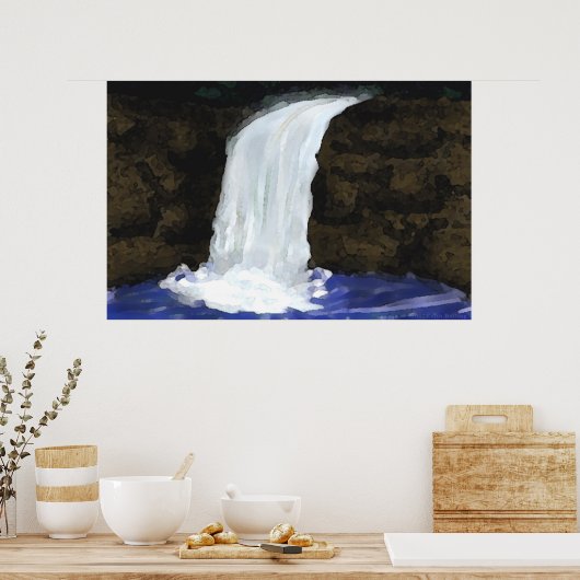 Waterval Poster (Keuken)
