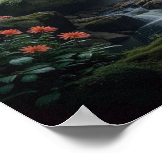 Waterval Poster (Hoek)