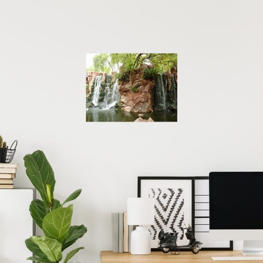 waterval poster (Thuiskantoor)