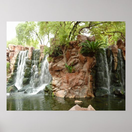 waterval poster (Voorkant)