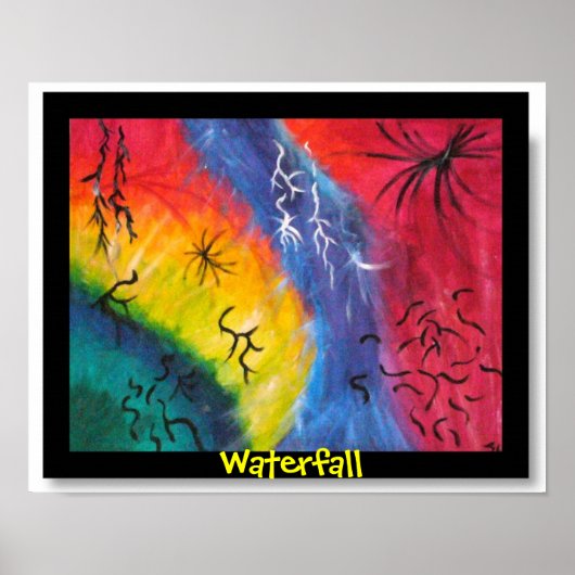 Waterval Poster (Voorkant)