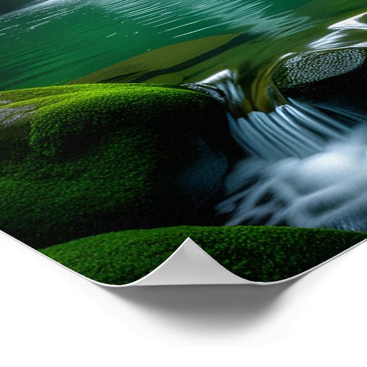 Waterval Poster (Hoek)