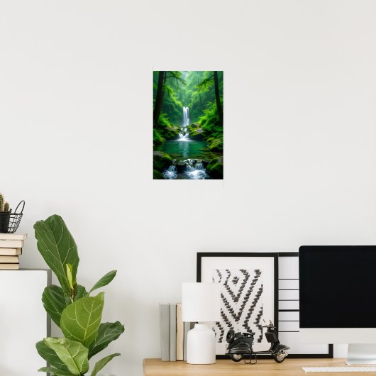 Waterval Poster (Thuiskantoor)