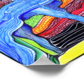 Waterval Poster (Hoek)