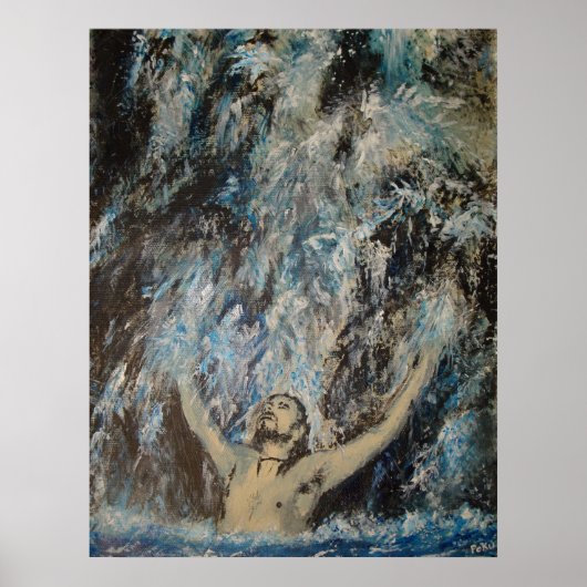 Waterval Poster (Voorkant)