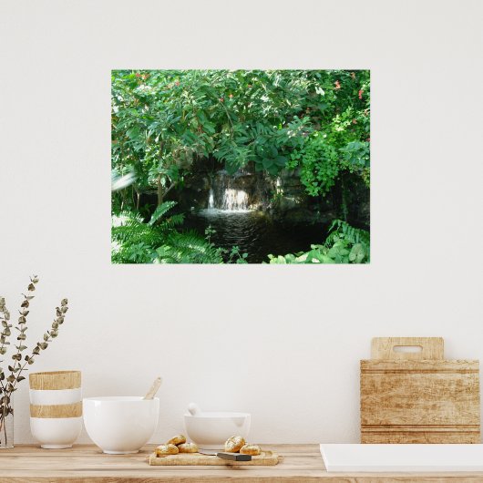 waterval poster (Keuken)