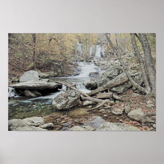 waterval poster (Voorkant)