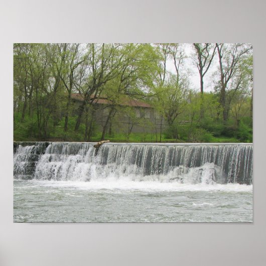  waterval poster (Voorkant)