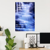 Waterval Poster wast me over... (Thuiskantoor)