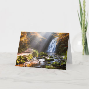 Waterval   Provincie Antrim, Noord-Ierland van Kaart