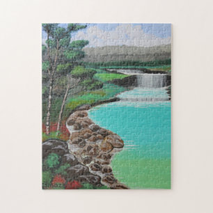 Waterval Puzzle Legpuzzel