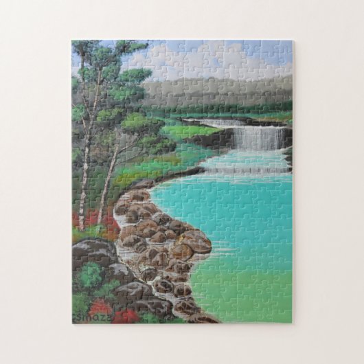 Waterval Puzzle Legpuzzel (Verticaal)