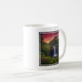 Waterval | Rainbow-Herfsten, Hilo, Hawaii Koffiemok (Voorkant rechts)